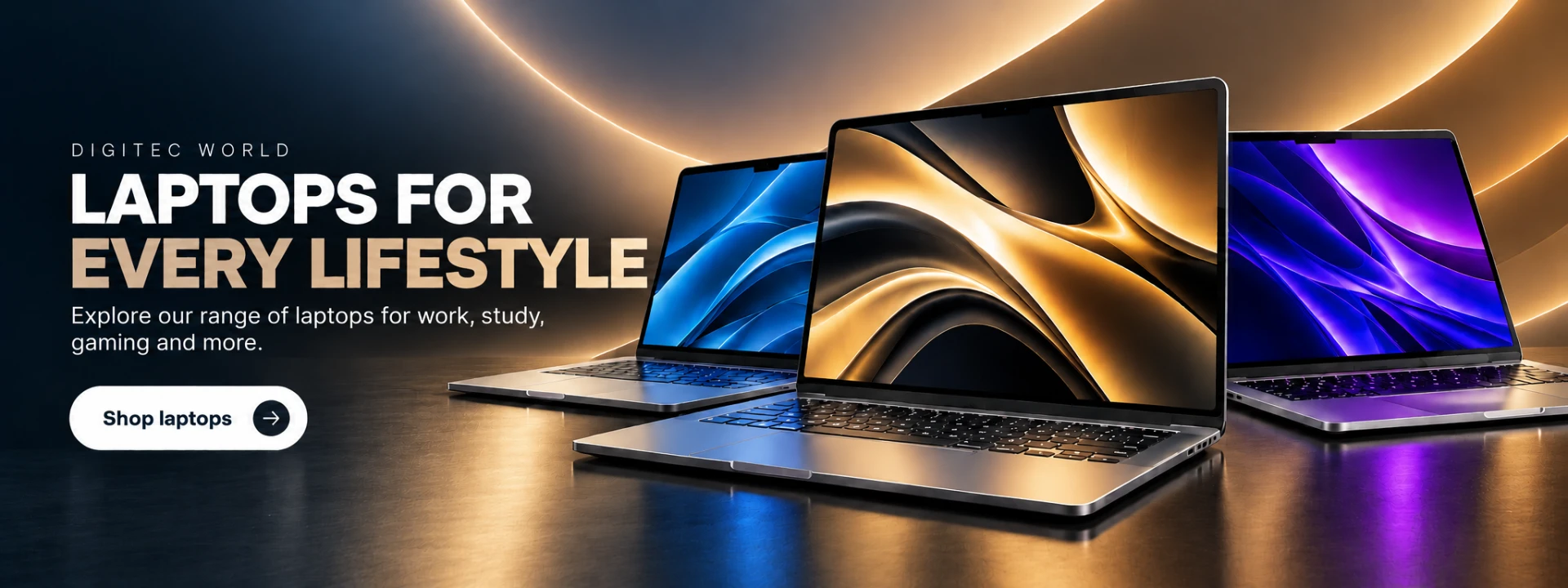 Laptops for every lifestyle — explore our range of laptops for work, study, gaming and more. Shop laptops.
